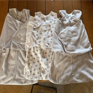 Halo Sleep Sacs in Gray and White